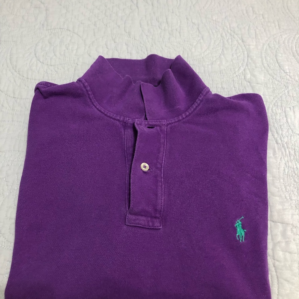 Large polo shirt